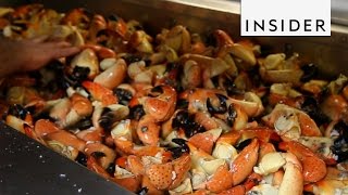 How to Eat Stone Crab [upl. by Gavrielle712]