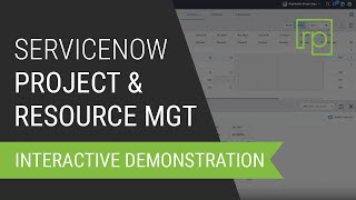 ServiceNow Project amp Resource Management Demo  London Release [upl. by Yetnom]