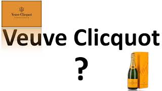 How to say Veuve Clicquot CORRECTLY French Champagne Pronunciation [upl. by Arak]