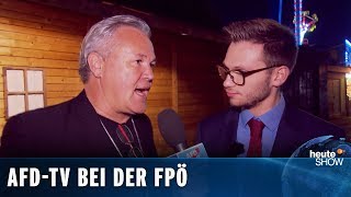 UndercoverReporter Fabian Köster bei der FPÖ  heuteshow vom 04102019 [upl. by Assennev233]