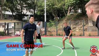 ASA SKILL SCHOOL  HOW TO PLAY HALF COURT BASKETBALL [upl. by Aihsein217]