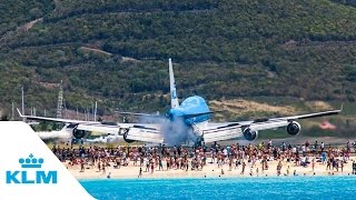 Big plane short runway  Cockpit Tales  KLM [upl. by Checani394]