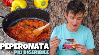 PEPERONATA  ricetta classica ma più digeribile  facile e veloce  ricetta originale [upl. by Aek998]