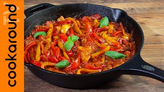 Peperonata ricetta antica [upl. by Sunday]