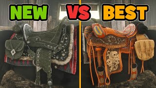 New Upland Saddle vs The Best Saddle Tested in RDR2 online Nacogdoches [upl. by Amaryl]