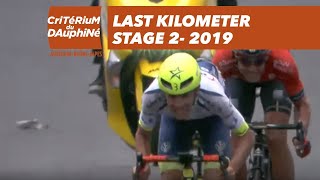 Last Kilometer  Stage 2  Critérium du Dauphiné 2019 [upl. by Lohner]