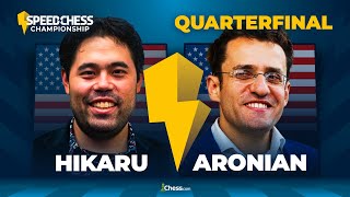 Hikaru vs Aronian  Will Levon Aronian End Hikarus SCC Title Defense  2022 SCC [upl. by Maryanna]