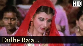 Dulhe Raja HD  Prem Geet Songs  Raj Babbar  Anita Raj  Asha Bhosle  Dance  Filmigaane [upl. by Cadal]