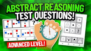 ABSTRACT REASONING TEST Questions amp Answers ADVANCED LEVEL HOW to PASS with 100 [upl. by Nicko841]