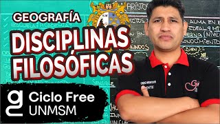 FILOSOFÍA  Disciplinas filosóficas CICLO FREE [upl. by Ewart]