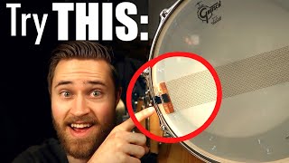 Why Does My Snare Drum Sound Cheap THE BIG FIX [upl. by Aienahs328]