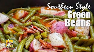 Best Southern Green Beans  Green Beans Recipe [upl. by Eneg]