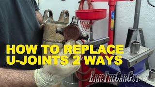 How To Replace UJoints 2 Ways [upl. by Nonek]