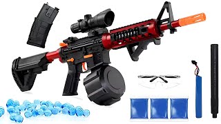 Introducing M4A1M416 M4 Electric Gel Gun BestSelling Splatter Orbeezs Blaster [upl. by Linehan]