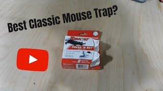 BEST CLASSIC MOUSE TRAP  Tomcat Press N Set Mouse Trap  Review [upl. by Ellie]