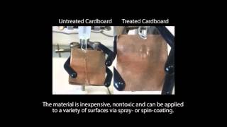 Superhydrophobic coating protects without the price [upl. by Kennet]