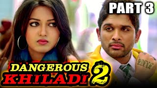 Dangerous Khiladi 2 Hindi Dubbed Movie  PARTS 3 of 9  Allu Arjun Amala Paul Catherine [upl. by Garnett]