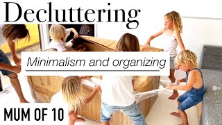 Unpacking amp Decluttering  MOM OF 10 TAINATHEMUMOF10 [upl. by Nirehs234]