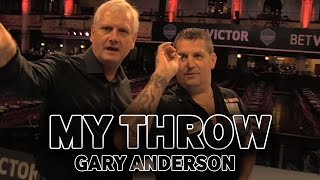 How To Play Darts  My Throw With World Champion Gary Anderson [upl. by Llednav]