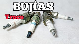 TRUCO para calibrar Bujías  CALIBRATING TRICK SPARK PLUGS [upl. by Latham112]