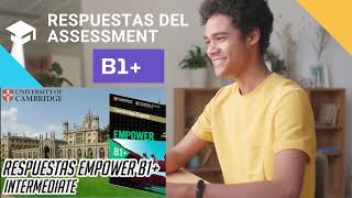 Cambridge English Empower B1  Respuestas del Assessment PDFPlataforma [upl. by Manoff]