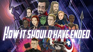 Avengers End Games With Original Six [upl. by Oirogerg972]