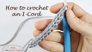 EASY Tutorial How to Crochet an ICORD that looks like knitted [upl. by Yzmar242]