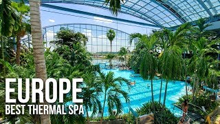 Most Amazing Thermal Spa in Europe Therme Bucharest Romania [upl. by Uria]