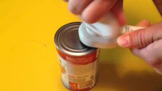 How To Use a Can Opener That Doesnt Leave Sharp Edges [upl. by Aluin]