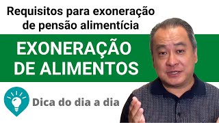 EXONERAÇÃO DE ALIMENTOS [upl. by Aisile26]