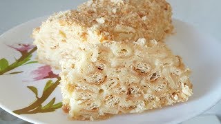 Simple cake recipe  How to make mille feuille [upl. by Andrei]