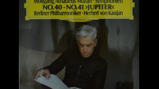 Mozart  Symphony No 40 in G Minor KV 550 Berlin Philharmonic  von Karajan [upl. by Refeinnej]