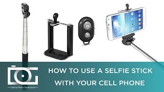 How To Use Selfie Stick for Android amp IPhone With Bluetooth Remote  TUTORIAL [upl. by Ardnohsed]