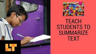 How To Teach Students To Summarize Text [upl. by Soo]