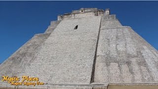 Uxmal Pyramid of the Magician amp Maya Ruins Mexico  Mystic Places [upl. by Matta]