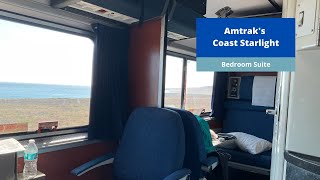 Amtraks Coast Starlight Review  Bedroom Suite  San Francisco to Los Angeles [upl. by Adey]