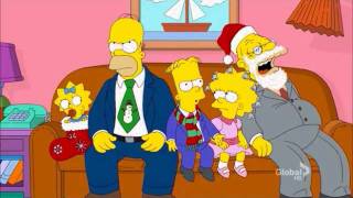 The simpsons Christmas card slide show [upl. by Archy]