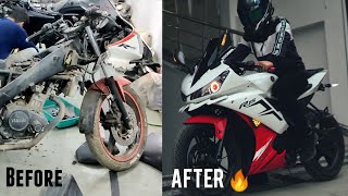 Yamaha R15 V2 Insane Transformation [upl. by Danyette]