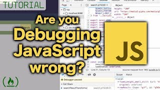 Debugging JavaScript  Are you doing it wrong [upl. by Grath]