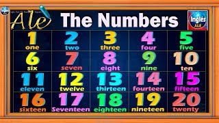 The Numbers  Los Números En Inglés [upl. by Hali31]