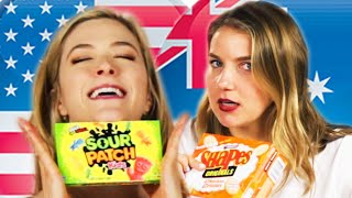 Americans amp Australians Swap Snacks [upl. by Worra]