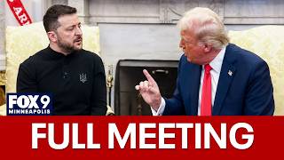 TrumpZelenskyy meeting filled with tense moments FULL MEETING [upl. by Neil64]