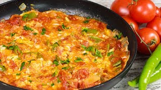 Menemen  Shakshuka  Türkisches Frühstück [upl. by Akinit330]