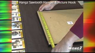 Sawtooth Hanger amp Sawtooth Hook Video [upl. by Aprilette]