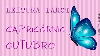 Leitura de Tarot CAPRICÓRNIO  OUTUBRO de 2022 [upl. by Linnell]