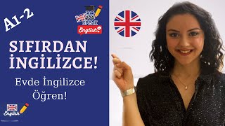 Başlangıç Seviyesi İngilizce DERS 1  Evde İngilizce Öğren [upl. by Gnus]