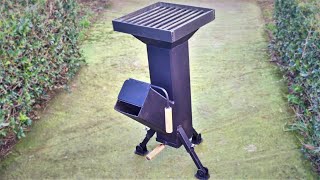 The Best Homemade Rocket Stove [upl. by Missi722]