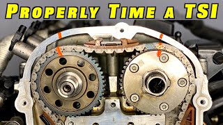 How To Properly Time and Install Timing Chains on a TSI Engine [upl. by Henrie]