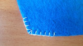 How To Sew Blanket Stitch  Best Tutorial [upl. by Bogie41]