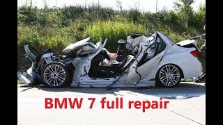 BMW 7 Amazing full repair [upl. by Aisyram]